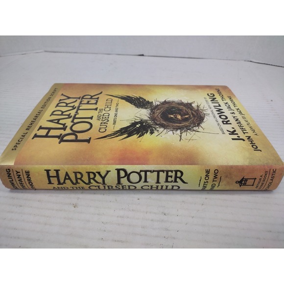 Harry Potter and the Cursed Child First Ed & First Printing Hardcover w/DJ - Picture 3 of 10